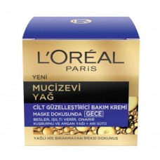 Loreal Paris Mucizevi Yağ Gece Bakım Kremi 50ml