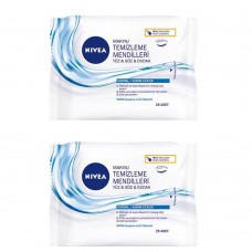 Nivea Makyaj Temizleme Mendili 2x25Adet