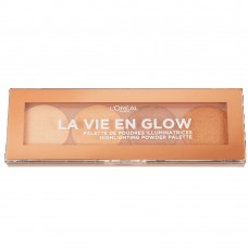 Loreal Paris La Vie En Glow Highlighting Powder Palette - Aydınlatıcı Palet 5gr No:01 Warm Glow Eclat Dore