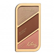 Rimmel London Kate Aydınlatıcı Kit - Kate Sculpting & Highlighting Bronzer No:003 185gr