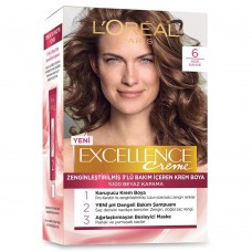 Loreal Paris Excellence Creme Saç Boyası 6 Açık Kahve